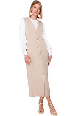 Trendyol Giletjurk Van Geweven Stof Tctss24Eb00202