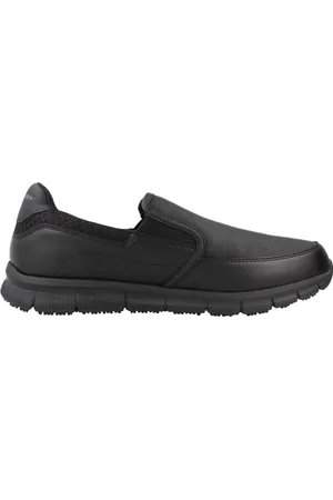 Skechers Zwarte Slip Resistant Work instapper - Maat 44
