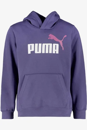PUMA ESS 2 Col Big Logo FL kinder hoodie - Maat 176