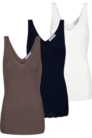 Felix Hardy Tricot Zomer Tops 3 Pack Tshirt Tanktop Dames - L