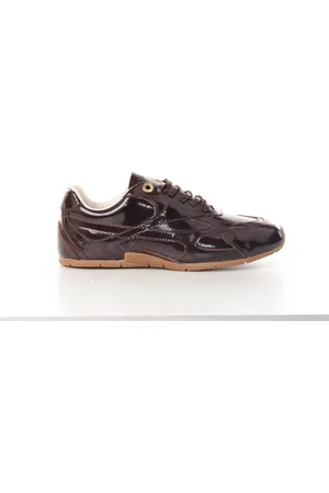 Bronx Dames sneaker Myra-a in lakleder