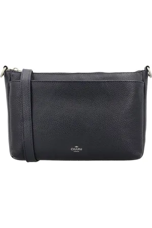 Charm London Washington Schoudertas - Crossbody - Leer - Praktisch - - 100% Leer