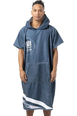 Merkloos Badponcho voor dames en heren - Strandponcho met design - Surfponcho volwassenen - In verschillende maten en designs.