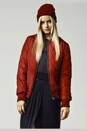 Urban classics Diamond Quilt Nylon Jacket - S