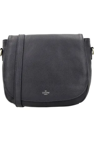 Charm London Washington Schoudertas - Overslag - Crossbody - Leer - - 100% Leer