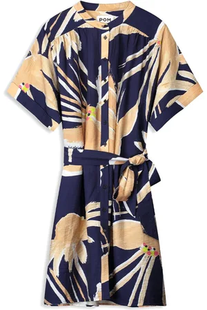 POM Amsterdam Artisan Dress Jurken Dames - Kleedje - Rok - Jurk - - Maat 40