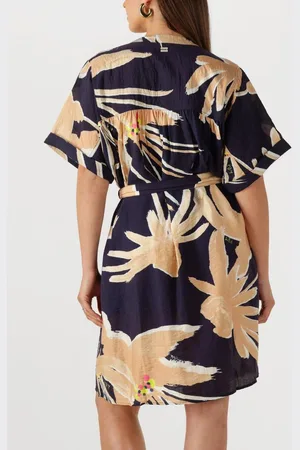 POM Amsterdam Artisan Dress Jurken Dames - Kleedje - Rok - Jurk - - Maat 42
