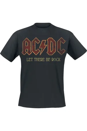 AC/DC Sounds Light Drums Guitar T-shirt L Katoen Heren - Band merch, Bands