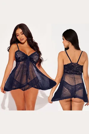 Merkloos Lingerie soft chiffon set