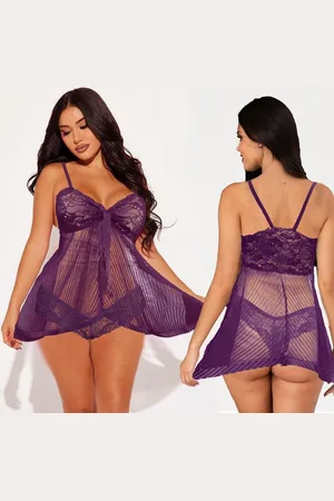 Merkloos Lingerie soft chiffon set
