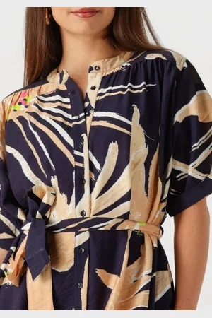 POM Amsterdam Artisan Dress Jurken Dames - Kleedje - Rok - Jurk - - Maat 34