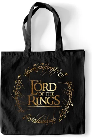 Heroes Inc Lord of The Rings Tote Bag Gold Foil Bags