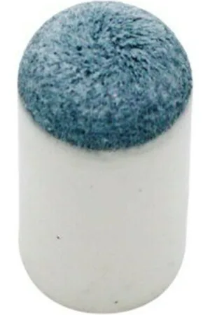 Merkloos Pegasi Schuif Pomerans - Slip-on Poolkeu-tips - Push on Tip - 13mm - 100 stuks - Leer - Kunststof