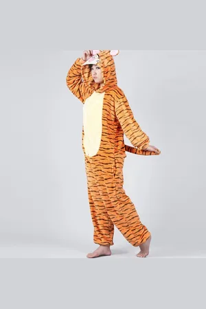 Merkloos Onesie maat M - Dieren – Verkleedkleren - kinderen - jongens - meisjes - Huispak - Carnaval