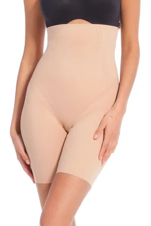MAGIC Bodyfashion Magic Hoge sterk corrigerende boxershort - Dream shaper Bermuda - Anti schuur broekje - naadloos - Onzichtbaar onder kleding - XL