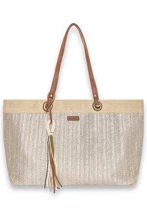 Bulaggi Sunny rieten shopper ( gouden )