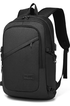 Kono Laptoprugzak Anti-diefstal Reizen Zakelijk Werk Computer met USB-poort Lichtgewicht laptoptas Schoolrugzak Schooltas voor jongens Heren Dames Casual dagrugzak