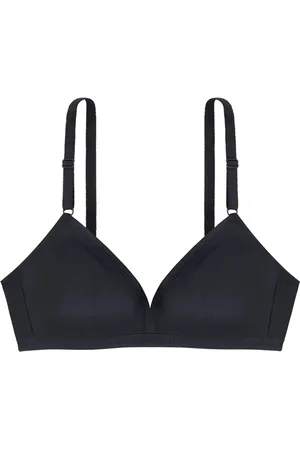 Dorina Niet voorgevormde Bh zonder beugel - Tiffany - Bralette met sluiting - Katoen - 75C