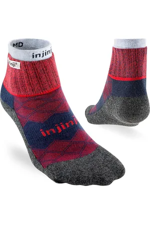 Injinji Mens Liner + Runner Rood