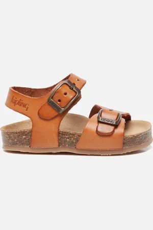 Kipling Easy 4 Sandalen cognac Leer - Maat 24