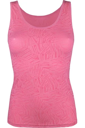 AVET Dames hemd microfiber 75021 Langer Model geprint - maat L