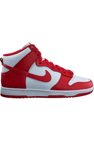 Nike Dunk High Championship White Red - DD1399-106 - Maat 42.5 - - Schoenen