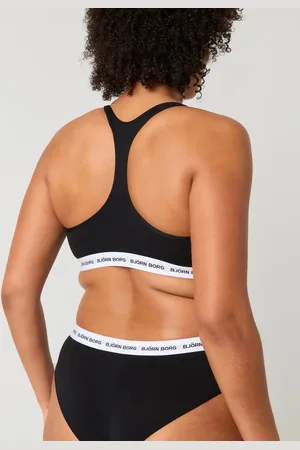 Björn Borg Bjorn Borg Bralette dames - Soft Top - Core Logo - Katoenen Bh top - Elastische band - brede bandjes - M
