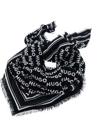 HUGO BOSS Sjaal Alycia Scarf 120x120 Zwart