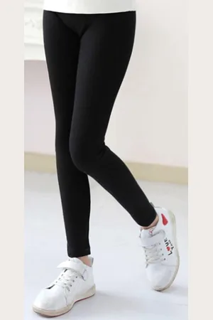 Merkloos Meisjes Legging Kinderlegging Katoenen Legging Fashion Legging Maat 146