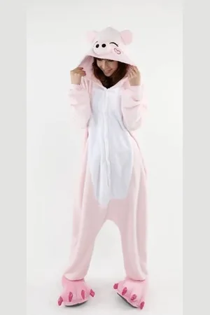 Merkloos Onesie maat S - Dieren – Verkleedkleren - kinderen - jongens - meisjes - Huispak - Carnaval