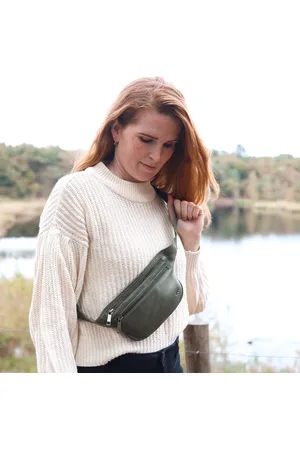 Bear Design Lana Leren Heuptas - Bumbag - Festivaltasje