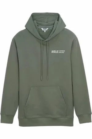 Aigle Hoodie Men AIS24MSWE003 Romarin-S