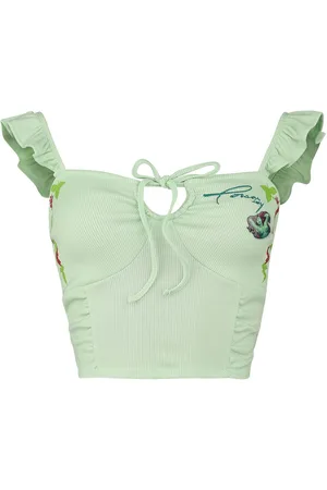 Batman Poison Ivy Top L Polyester Dames - Fan merch, Festival, Film