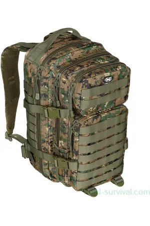 MFH US Rugzak 30l, Assault I, Marpat digital woodland