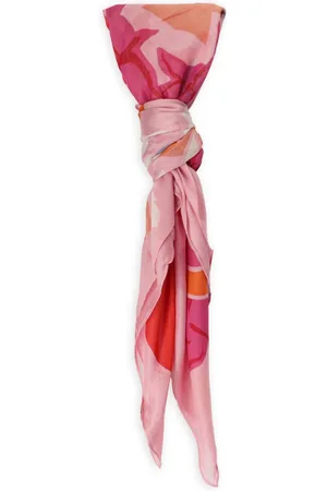 Liu Jo Flower Foulard Sjaals Dames - - Maat ONESIZE