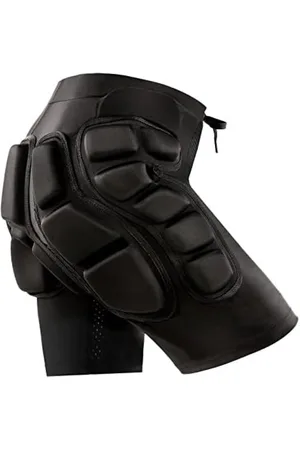 Merkloos Beschermende gewatteerde korte broek voor sport, impactbescherming, unisex