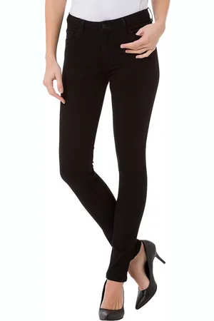 Cross Jeans Dames Jeans Broeken Alan skinny Fit Zwart 30W / 36L Volwassenen