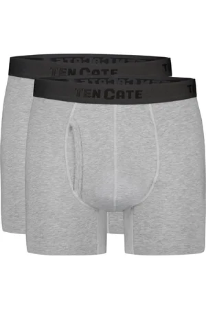 Ten Cate 2-pack Classic shorts heren met Gulp - 32322 - Heren boxershorts met sluiting - Klassiek heren ondergoed - XXL