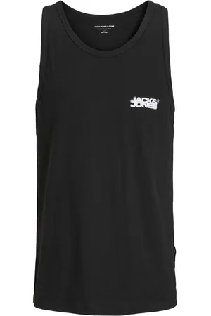 JACK & JONES JACK&JONES JCOSAGO SMALL LOGO SLUB TANK TOP Heren Tanktop - Maat L
