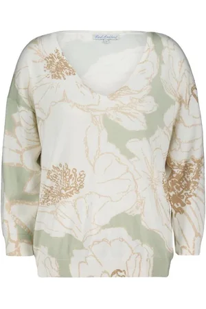 Red Button Trui Fay Sun Flower Srb4224 259 Misty Sage Dames Maat - XL