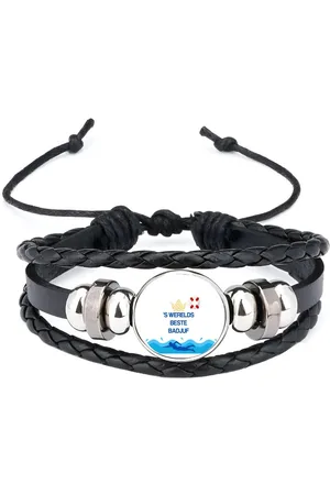 Akyol Badjuf cadeau - armband zwart - Badjuf - badjuffen en badmeesters - - cadeau badjuf - zwemmen - zwemdiploma - cadeau - kado - gift - geschenk - moederdag - lifeguard
