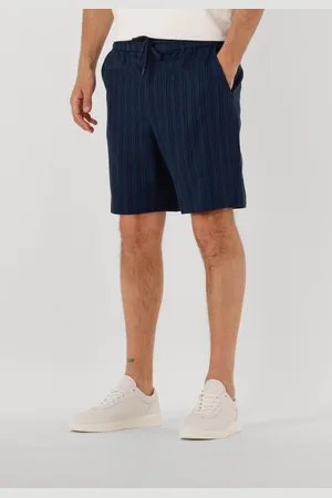 Shiwi Men Lewis Linen Shorts Yam Dye Stripes Broeken Heren - - Maat XL