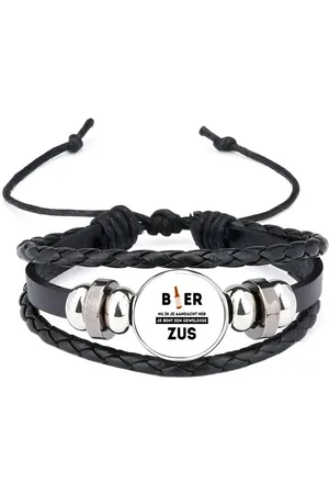 Akyol Bier, nu ik je aandacht heb je bent een geweldige zus armband zwart - Zus - de beste zus - verjaardagscadeau - verjaardag - cadeau - cadeautje voor zus - zus artikelen - kado - geschenk - gift