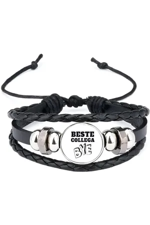 Akyol Beste collega armband zwart - Beste brandweerman - teamgenoot - afscheid