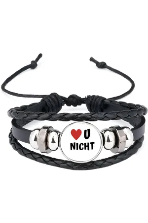 Akyol Love u nicht armband zwart - Nicht - de liefste nicht - verjaardag - cadeautje voor nicht - nicht artikelen - kado - geschenk