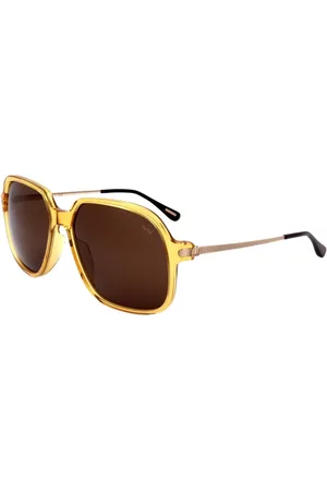 Dunhill SDH130 0760 Zonnebril - Heren - Geel