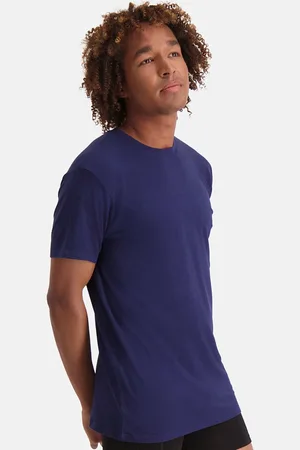 Bamboo Basics Comfortabel & Zijdezacht Ruben - Bamboe T-shirts (Multipack 2 stuks) Heren Ronde Hals - Korte Mouwen - - XXL