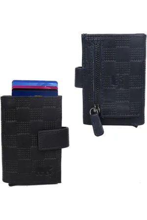 Bear Design Lederen pasjeshouder Elsie block/black