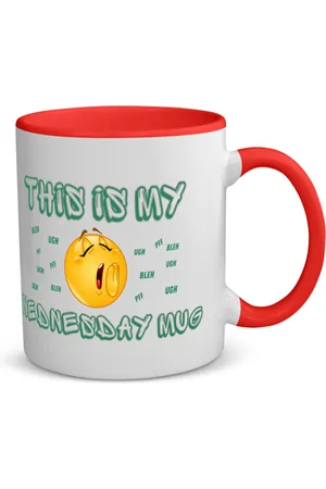Akyol This is my wednesday mug koffiemok - theemok - - Koffie - iemand die houdt van koffie - kopje koffie - woensdag koffie - koffie liefhebbers - quote - verjaardagscadeau - cadeau - kado - gift - geschenk - verrassing - 350 ML inhoud