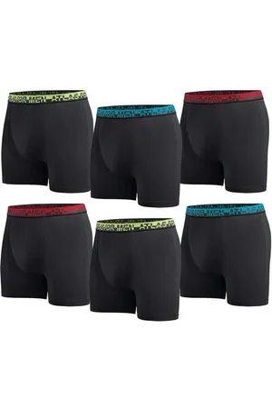Atlas For Men Set van 6 comfortabele boxershorts - Heren - Verkrijgbaar in grote maten - L